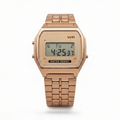 Retro Vintage Digital Rose Gold Watch
