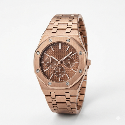 Men’s Classic Analog Watch | Stainless Steel Strap | Daily Wear