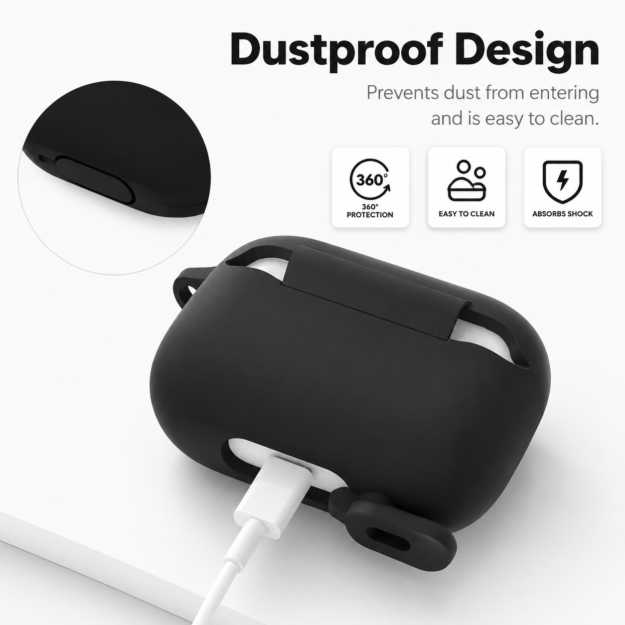 Wireless EarBuds with Free Silicone Case Cover